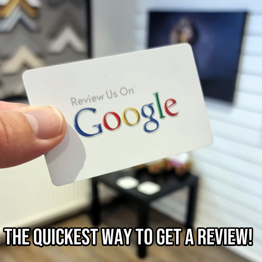 KNEKTCard's tweet photo. Google reviews in just 10 seconds!

A quick tap of your NFC Google Review card will put your customer directly on to your review page, all they need to do is tap the 5* and write a few words.

#googlereviews #nfctechnology #businesscards 

https://t.co/kqkB03x4kD https://t.co/5EeTv3pxvM