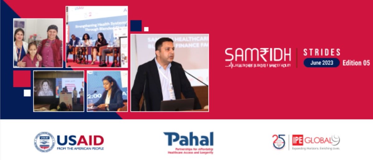 samridh_impact's tweet photo. The latest edition of our #newsletter is out. Discover the successful project milestones we conquered, the team's achievements, &amp; how we're making a positive impact in the community through our initiatives 
Read the newsletter 👉 https://t.co/WB6eeHaJdA
#SAMRIDH #healthcare https://t.co/FCHHXFvzlD