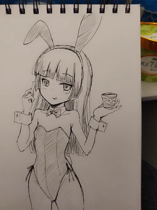 シンカンセンスゴイずんだったので落描きばにーん瑠璃先輩 