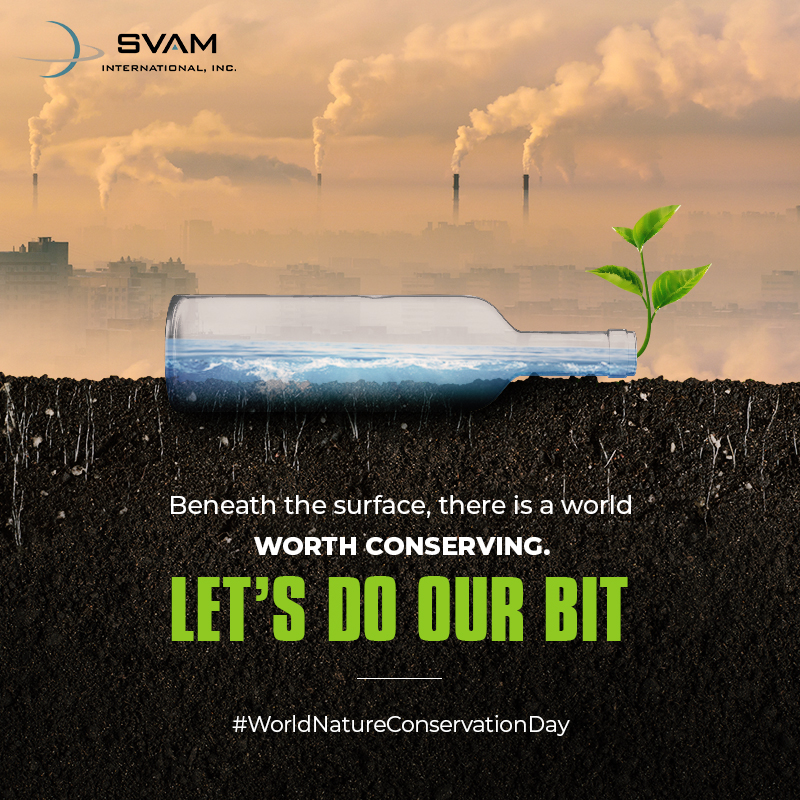 Let us pledge to be stewards of the environment, making conscious choices to conserve our planet for future generations. #SVAM contributes to reducing carbon footprint and promoting sustainable practices.

#WorldNatureConservationDay #Sustainability #SustainableChoice