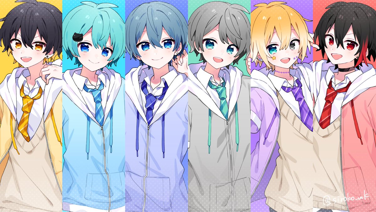 めろんぱーかー様のファミマプリントにイラストを描き下ろしさせて頂い