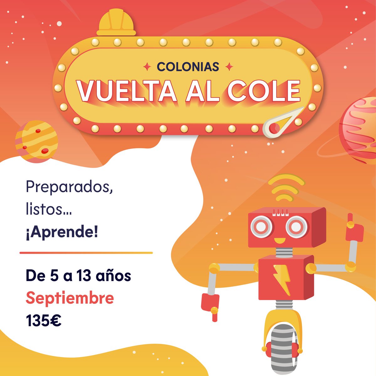 ⚡️PROMOCIÓN DEL 15% DE DESCUENTO⚡️
¿Te has quedado con ganas de más o quieres conocernos por primera vez? 
🤖 
👉Más info en academiadeinventores.com