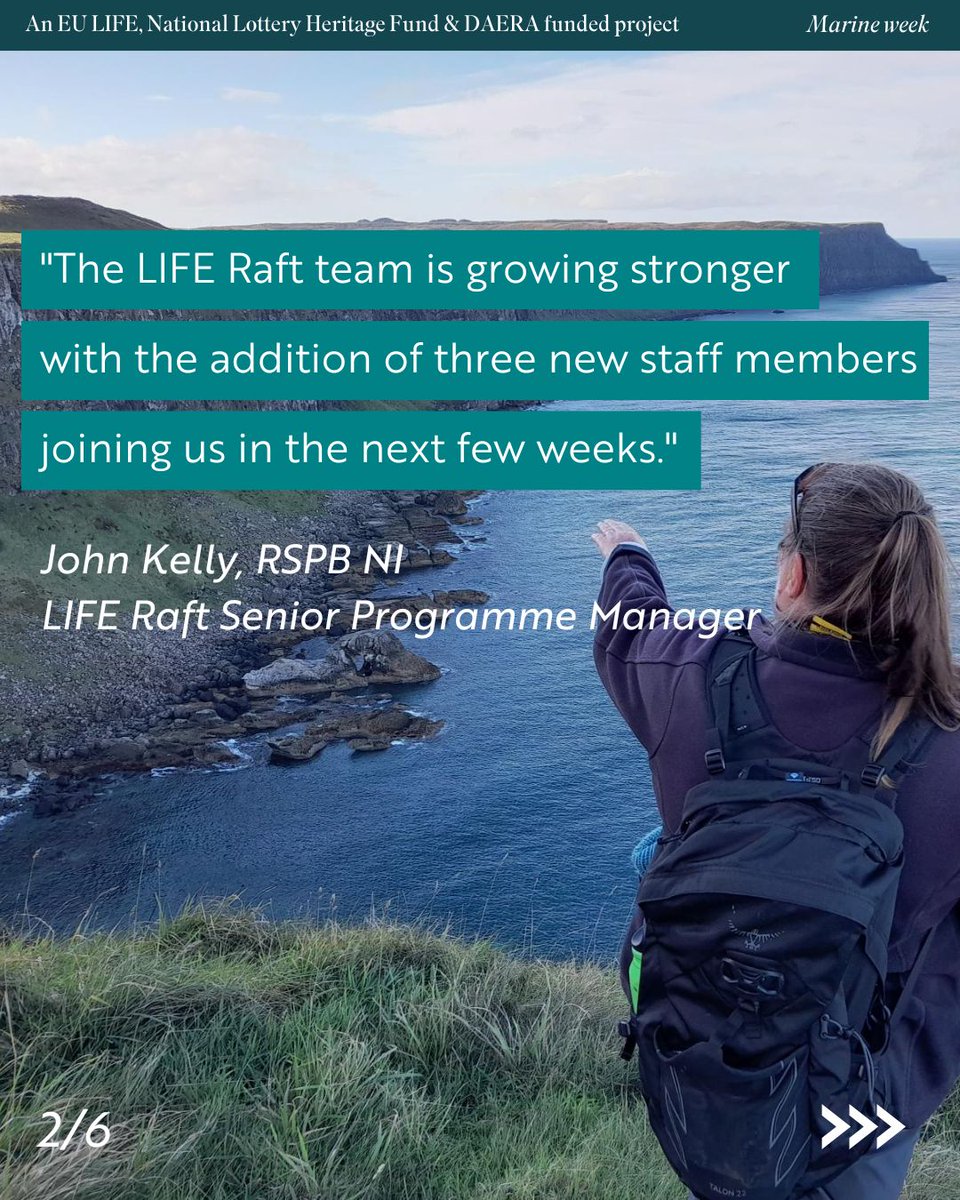 Celebrating Marine Week 2023 #MarineWeek #NationalMarineWeek
LIFE Raft is a five-year conservation project and the biggest of its kind on the island of Ireland.
Here's how the project is an example of delivering for nature, engaging communities, and showcasing teamwork.