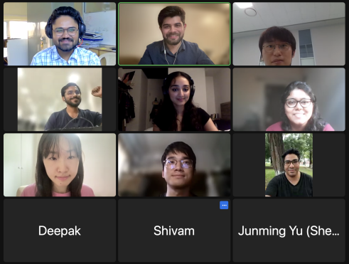 rabiasci1's tweet photo. Thank you @neuromatch❤️Another unforgettable learning opportunity, this time with deep learning! Thank you to a truly exceptional TA @DeepakMewada04, my bright and brilliant pod members, &amp; the mentors on our project "Exploring representational similarity between the brain &amp; LLMs" https://t.co/PbVuW4F1hb