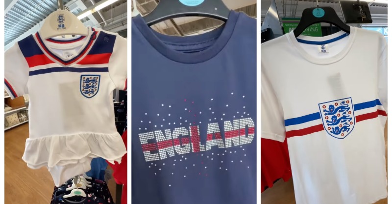 Our stores are showing their pride in the Lionesses at the #WomensWorldCup with these outfits. 10% of sales on selected products goes towards the <a href="/misskickfdn/">Miss Kick Foundation</a>, helping young girls get involved in football 👧⚽