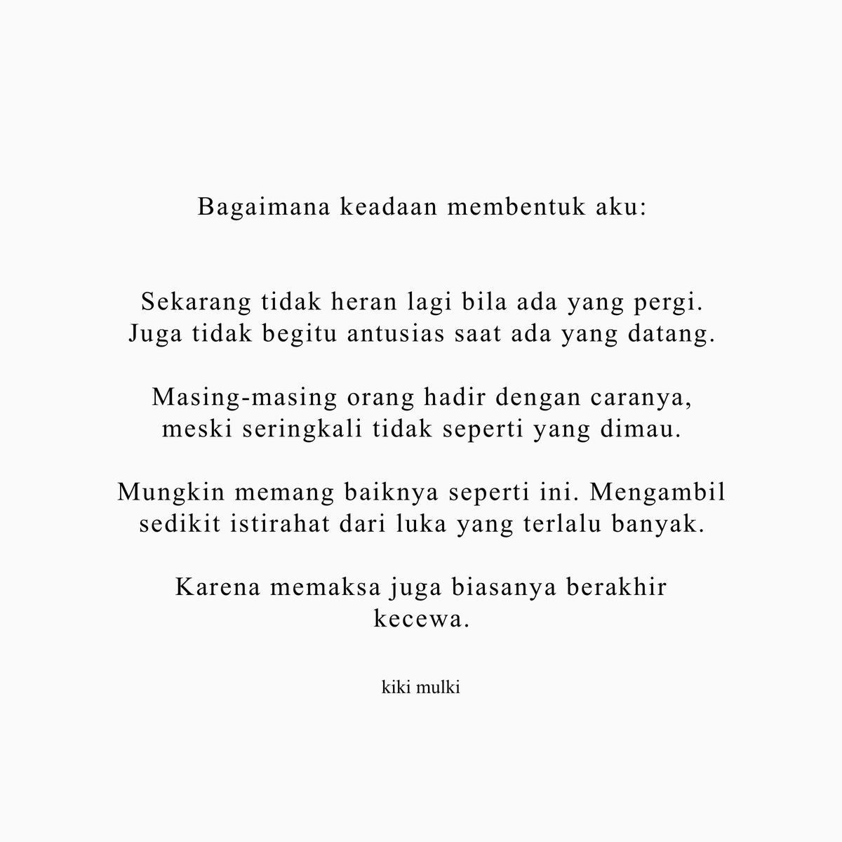 kikimulkimuch's tweet photo. Istirahat dulu, lukanya terlalu banyak. https://t.co/VxUfq6vZRA