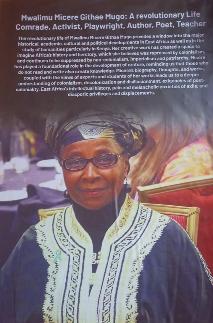 NjiruFeminists's tweet photo. 🌺 Rest in Power, Prof. Micere Githae Mugo 🌺

Your words, your spirit, and your unwavering dedication to the pursuit of justice shall forever live on in the hearts of those you touched.
12 December 1942 - 30 JUNE 2023 #landfoodandfreedom #OrganicIntellectual
#panafricanwomensday https://t.co/jtjrXKaRBe