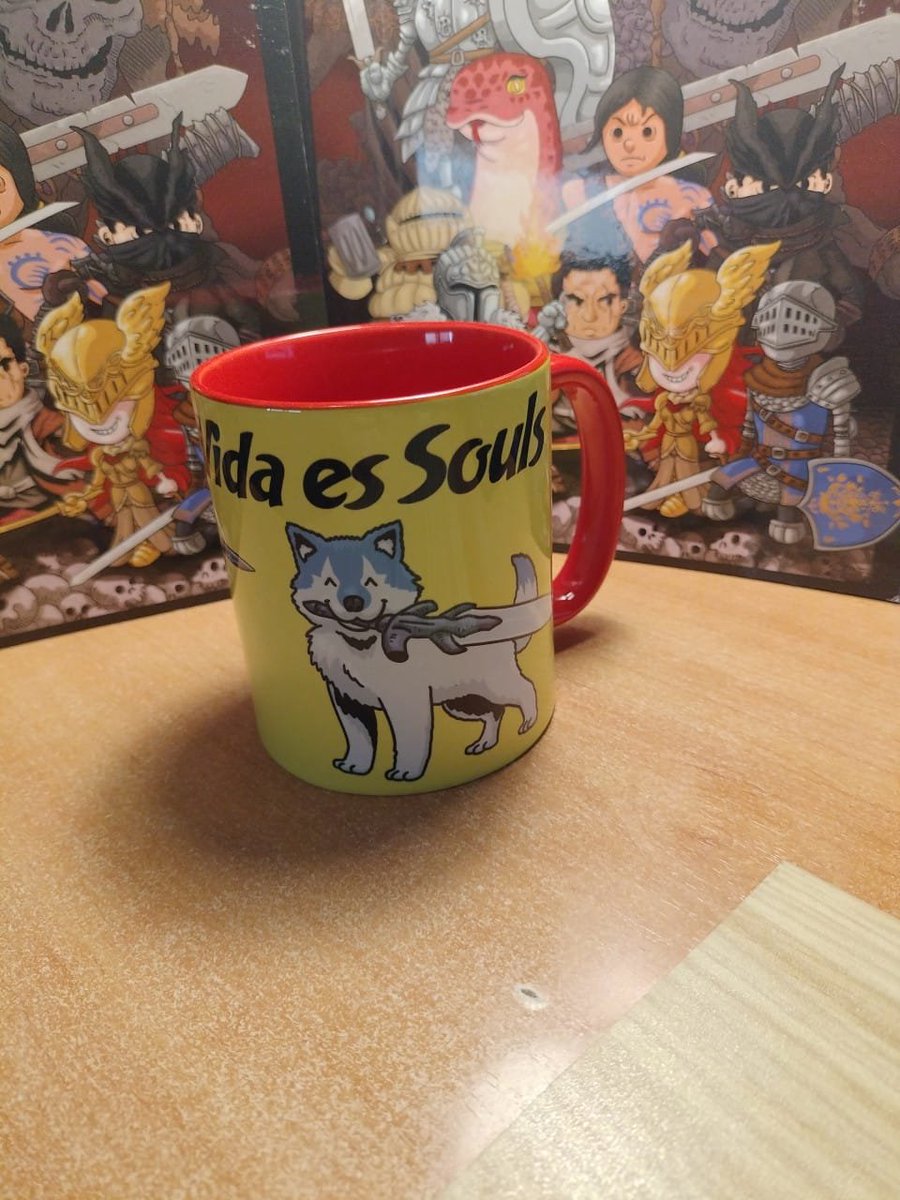 TvLurker's tweet photo. No, no es un producto de ColaCao. Es otra de esas tazas Souls q estoy guardando para ver q hago con ellas cuando saque el número 2 de "La Vida es Souls".
#DarkSouls #darksouls3 #Bloodborne #ELDENRING #fanart https://t.co/3JZFnAHQbL