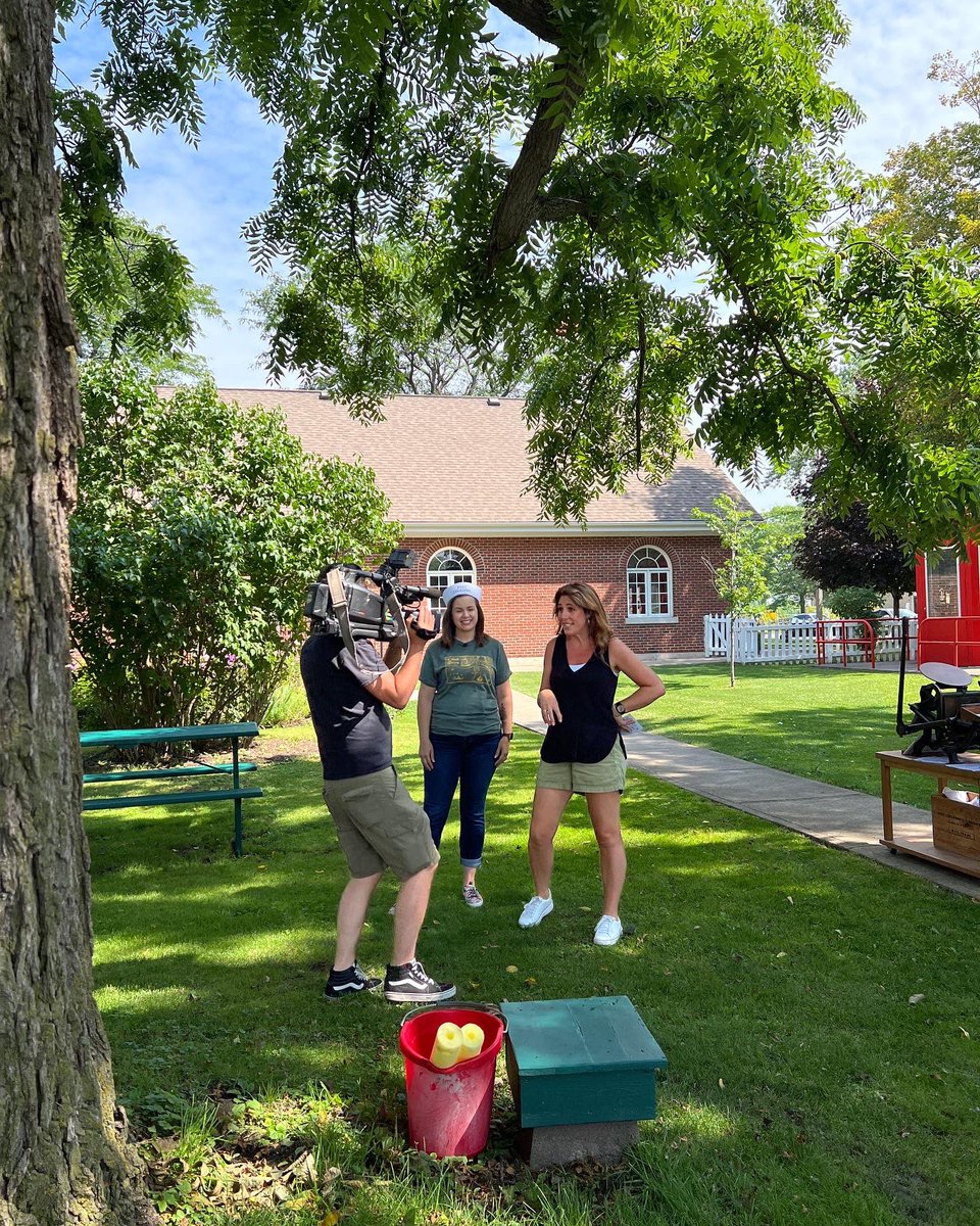 Thank you to <a href="/CHCHTV/">CHCH TV</a> for visiting the Museum grounds this morning to check out all the fun we have planned for next weekend’s <a href="/CanalDaysPC/">Canal Days Marine Heritage Festival</a> festival! Tune in Monday to see all the festivities <a href="/PortColborne/">City of Port Colborne</a> has to offer!