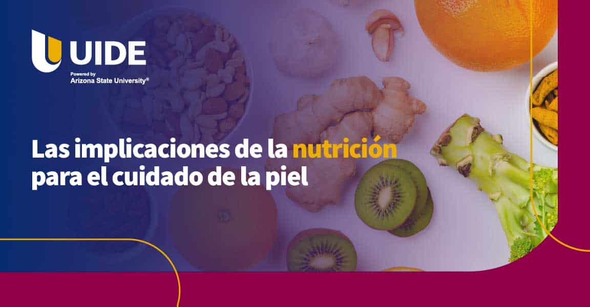 UIDE's tweet photo. Nuestra Escuela de Nutriología explica la relación que tienen los alimentos con el cuidado de la piel y cómo estos pueden prevenir algunas enfermedades dermatológicas. 🙌🥗Conoce las recomendaciones que hacen nuestros expertos👉https://t.co/t9CHDfSdjY #ReiventaTuEquilibrio https://t.co/WgA08G5F8k