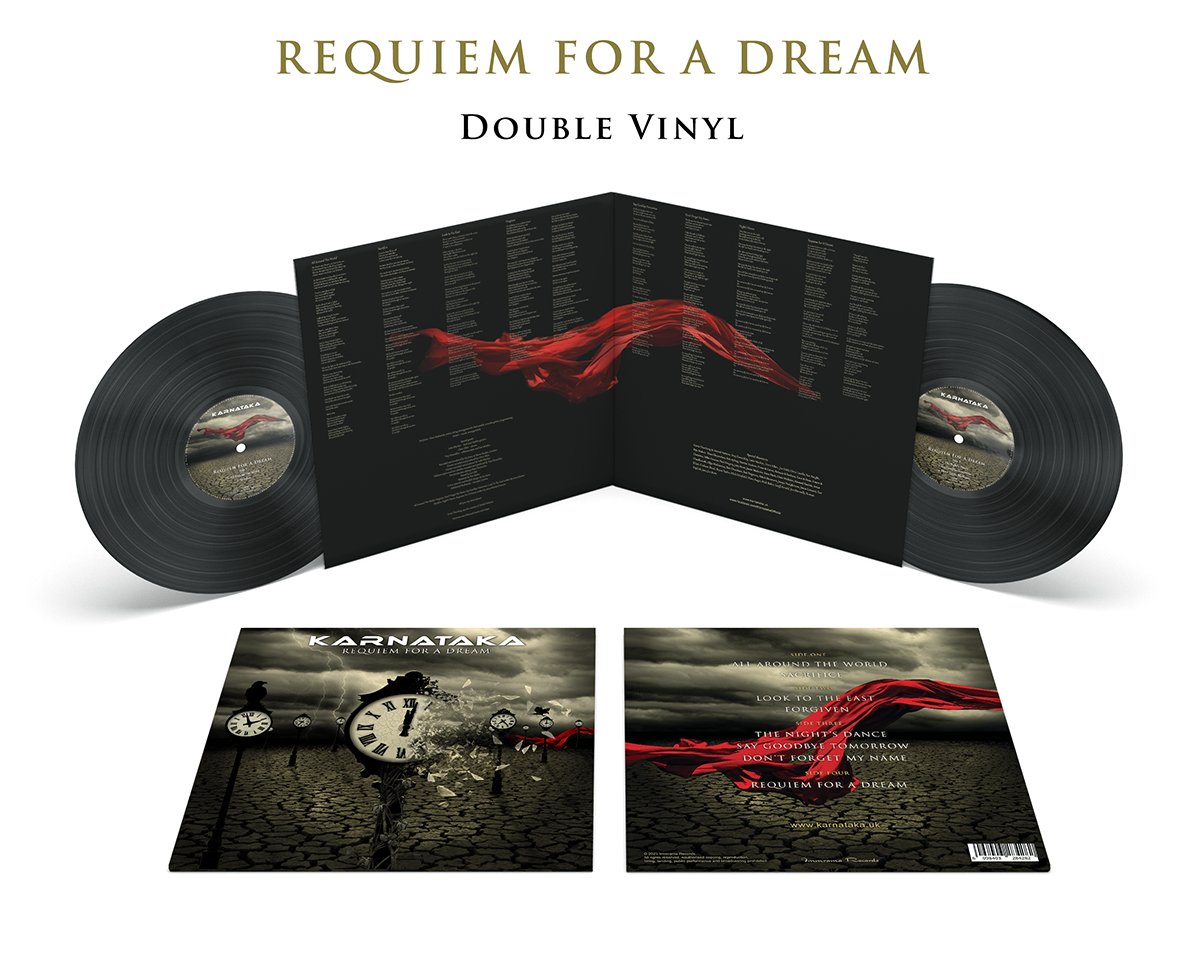 Requiem For A Dream has it's global release today! The album is now available on CD and CD/DVD from all major retailers and via download/streaming through all major music services. The album is also available from the band's official online store @ karnataka.org.uk/shop/