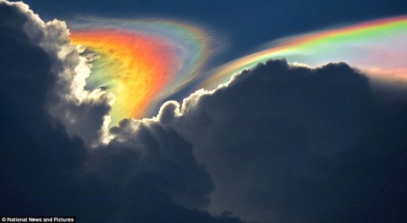 JohnMar77301444's tweet photo. ....there must be high altitude cirrus clouds with plate-shaped ice crystals, and sunlight has to enter the ice crystals at a specific angle. This is why circumhorizontal arc is such a rare phenomenon.
#Rainbow #FireRainbow #Nature #Gaia #Atmoshere #NYC #StatenIsland #LongIsland https://t.co/RzsPM1EtA9