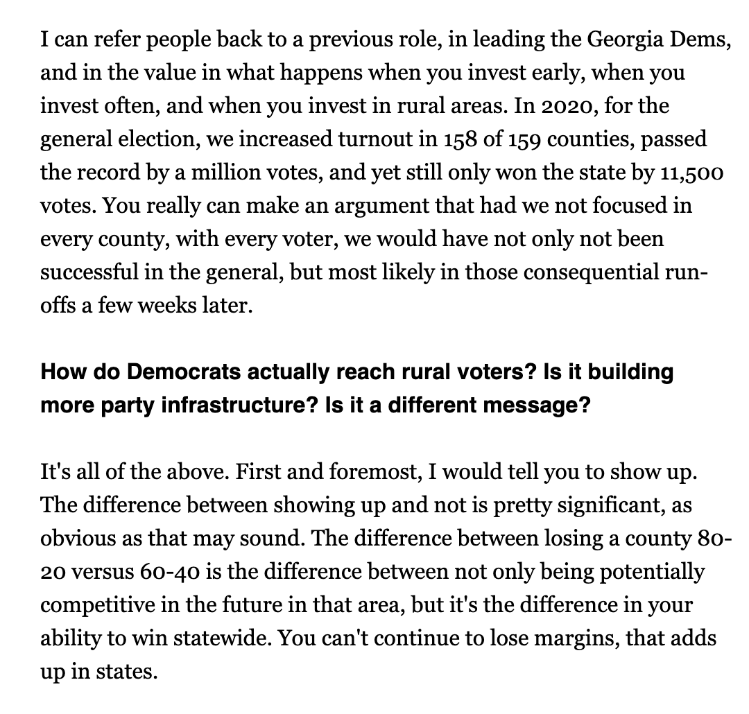Democrats have lost rural America.

Dirt Road Dems are ready to reverse this spiral. Together, we will bring rural Democrats back into the party. Learn more about our efforts and chip in to support our mission: secure.actblue.com/donate/loc_drd…