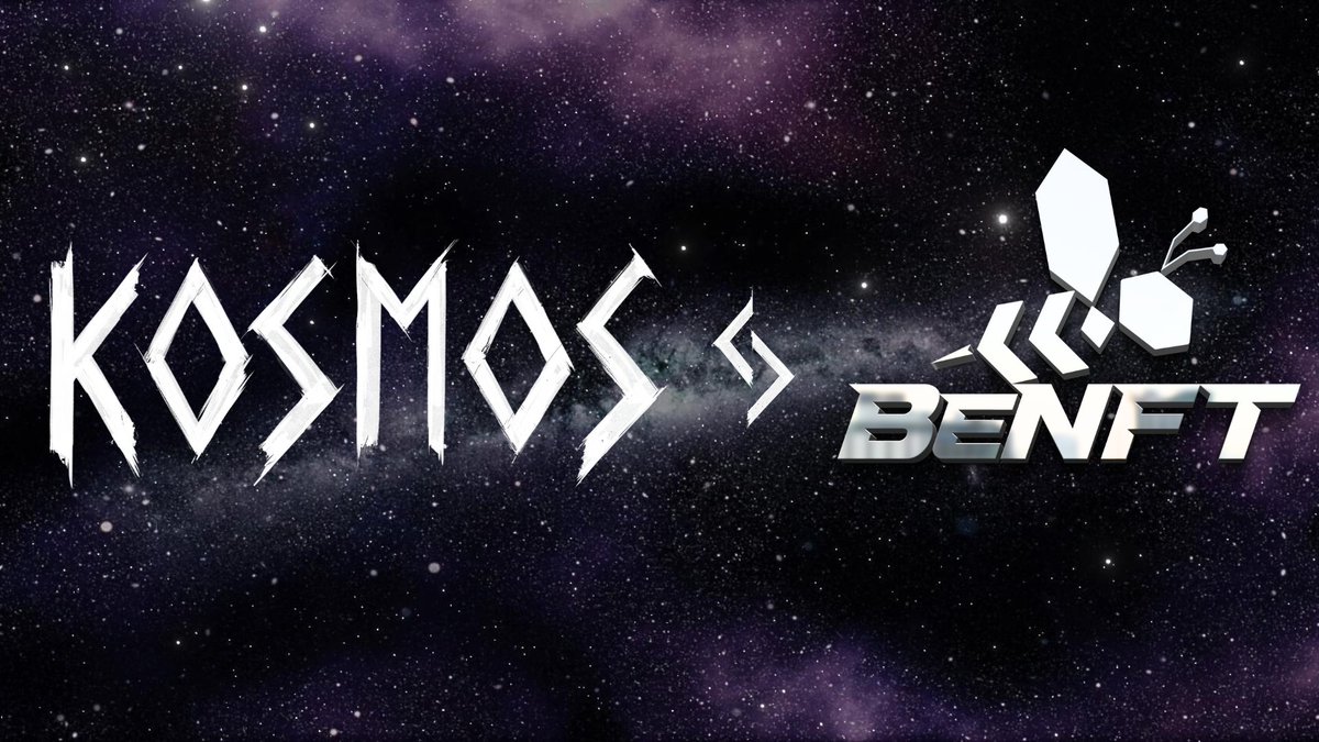 #BeNFT fam, we are proud to announce our partnership with @kosmos_stories!

Kosmos is reimagining storytelling to be more fun, memorable, and gamified.

As a Flagship partner, we will create our own customized in-world story experiences for our community. HOTHs, stay tuned👀