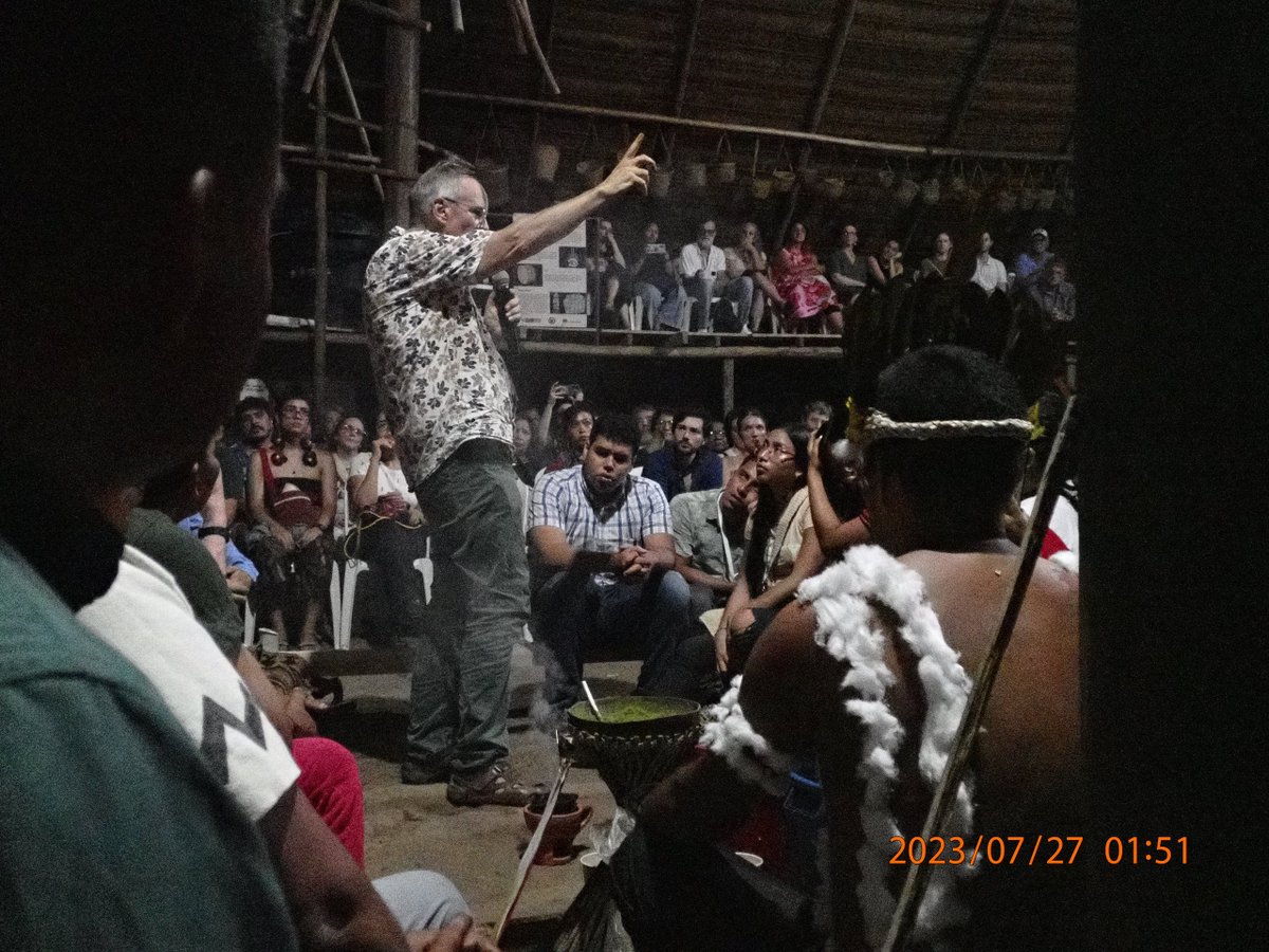 Un recuento fotográfico de lo que fue la inauguración de la conferencia #salsa2023 el primer día en la maloca de Capiul.