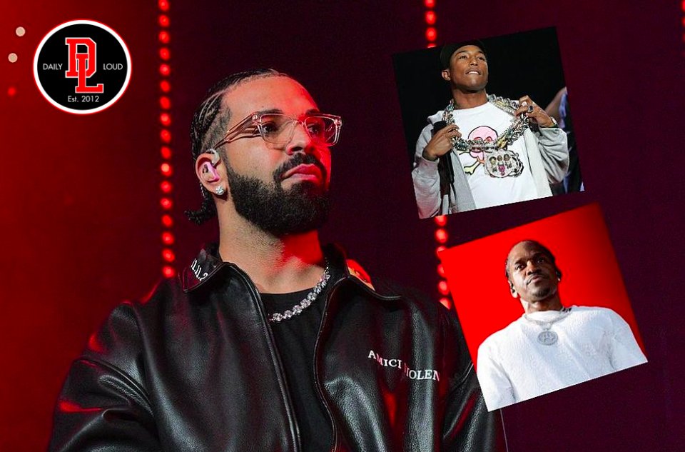 Drake disses Pharrell & Pusha T on new track 'Meltdown' on Travis Scott's album 'Utopia'