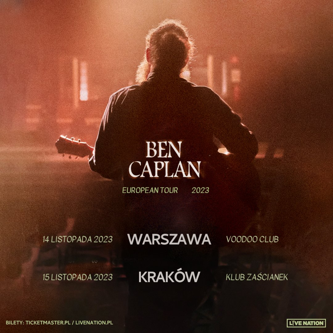 It's finally happening! I am coming back to Poland for the first time since 2019! I absolutely can't wait. Will I see you in Warsaw or Krakow? 

<a href="/LiveNationPL/">Live Nation Polska</a>