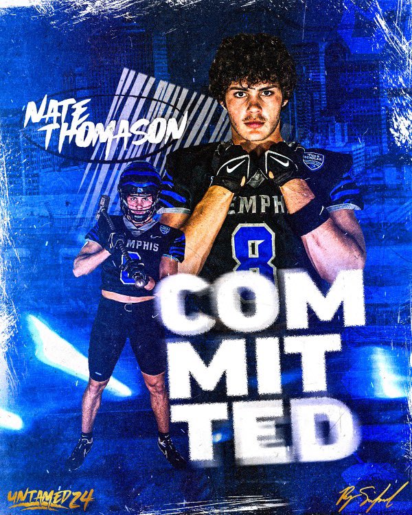 COMMITTED Ⓜ️🐅 @MemphisFB @BusbyRichie @jelgin11 @FatherGoon23 @RSilverfield @HankinsJordon @CoachMattBarnes @ChadSimmons_ @adamgorney