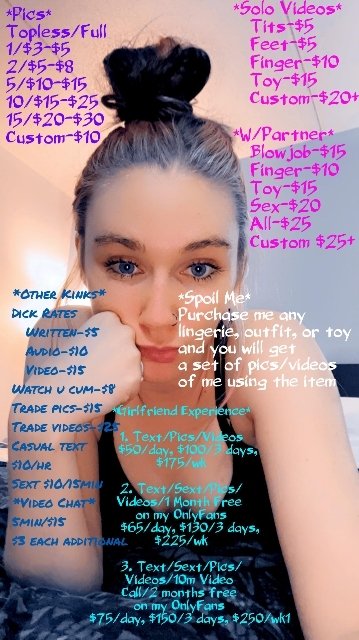 Who wants to play?!? Just slide on into my DMs. 😘🐱💦 #onlyfansgirl #SellingContent #BUYINGCONTENT #Findom<a href="/tag/teen"class="tags"><span>#teen</span></a><a href="/tag/porn"class="tags"><span>#porn</span></a><a href="/tag/daddysgirl"class="tags"><span>#daddysgirl</span></a><a href="/tag/horny"class="tags"><span>#horny</span></a><a href="/tag/pigtails"class="tags"><span>#pigtails</span></a><a href="/tag/findom"class="tags"><span>#findom</span></a>