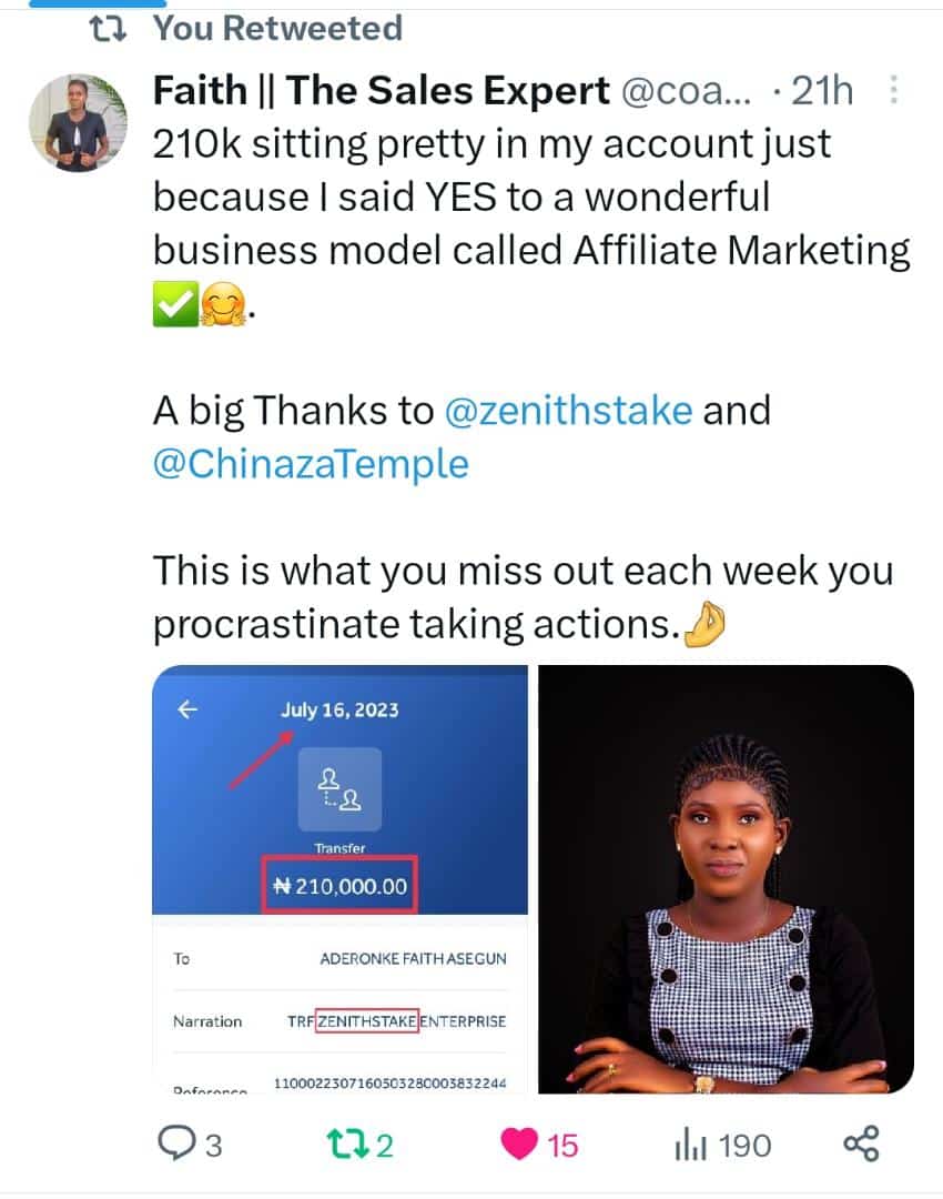 CoachLucy7's tweet photo. @DanielRegha True👌

By the way, are you searching for a means to earn an extra income online with just your Smartphone?? Check out my pinned tweet or click in the link in my bio to get started ✌️ https://t.co/zNTbfhvvMB