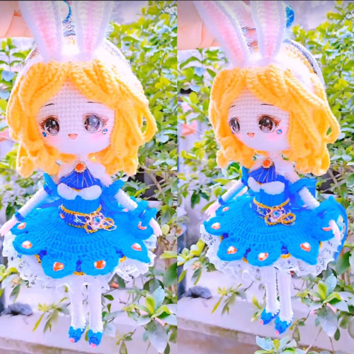 acebeansshop's tweet image. acebeans.etsy.com
amazon.com/shops/acebeans…

Finished 12 inches Crochet Doll Purse, a charming and lovable! Handcrafted with love, this amigurumi doll features an innovative design with an openable head, allowing you to securely store small essentials inside.  #dollcollectors