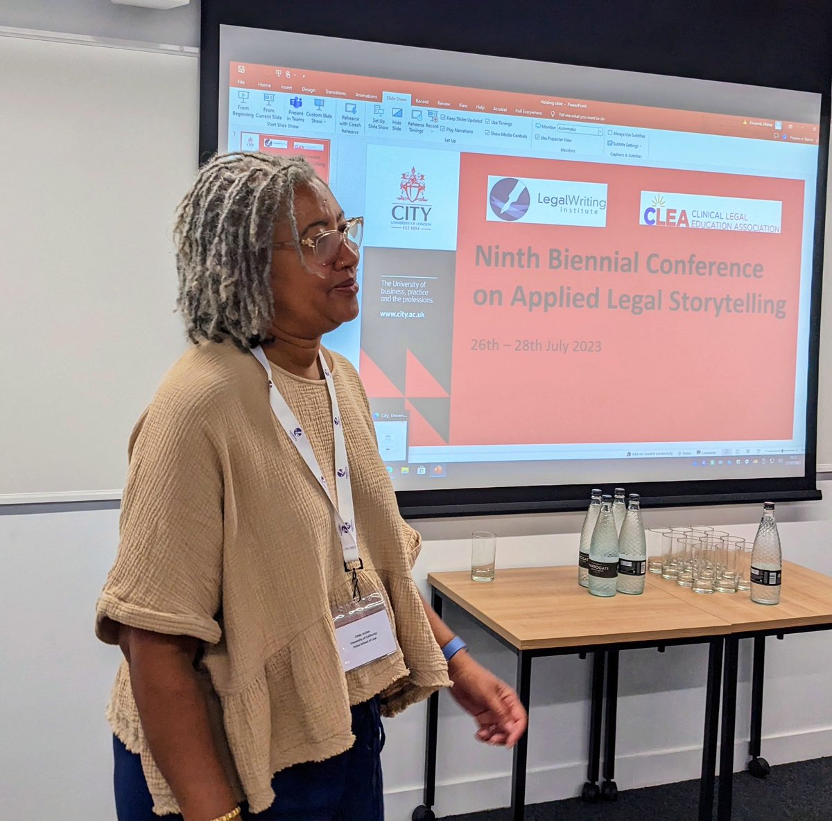 AustenParrish's tweet photo. Faculty news: Profs. Archer, Croskery-Roberts, and Ross presenting at @LWIonline’s Ninth Biennial Applied Legal Storytelling Conference at the @CityLawSchool in London. #AppLS2023 https://t.co/Ru3uAcHnd5