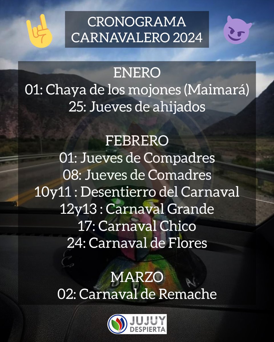 justin_chaile's tweet photo. Sabías que...

Faltan 197 días para 🎉 Carnaval 2024 😈 https://t.co/bmeo5SXKRN