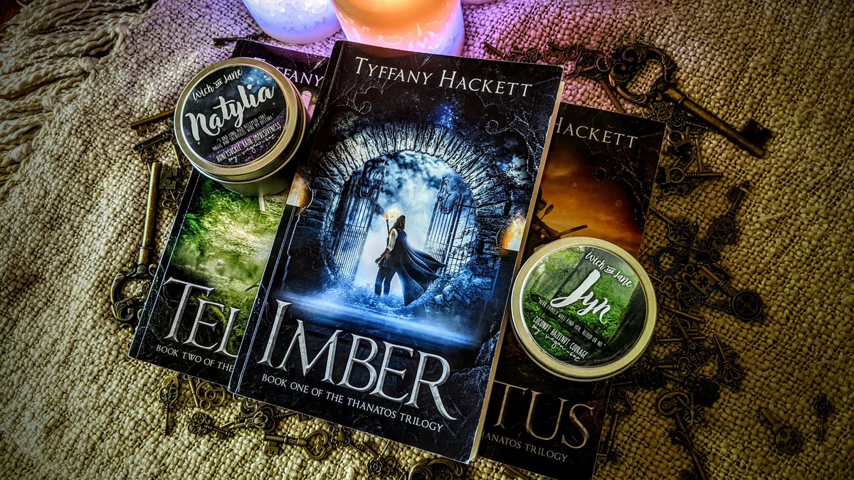 A_J_Torres0's tweet photo. Hola #BookTwitter,
I wanted to share one of my favorite book trilogies of all time, The Thanatos trilogy by @Tyffany_H 
It's thrilling with amazing characters and I hate that I finished it haha! Go read this series please, I want more people to know and read it 😁🙌🏼 https://t.co/1jc9ZJl0NL