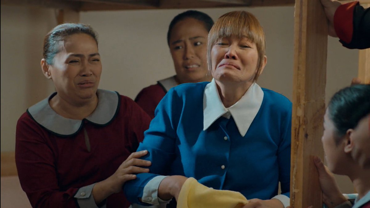 eminems_pex's tweet photo. Kung pahinga ni Aidan at Mila ang isa't isa, we can count on manang Precious na ating pahinga mula sa tensyon sa show. Mami-miss ko si manang Precious pati lahat ng mga kasambahay. Never not laughing sa mga paandar nila. #DLUnite https://t.co/TUWI9lGDuO