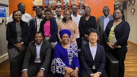 Dr Monique Wasunna, MBChB, MSc, PhD, DTM&H (@moniquewasunna) on Twitter photo Great meeting with <a href="/SamKunii/">Osamu Kunii</a> CEO <a href="/GHITFund/">GHIT Fund (グローバルヘルス技術振興基金)</a> and <a href="/Chikwanha_I/">Isaac Chikwanha</a> Director Investment Strategy & Access today.
Productive discussions on collaboration & their new strategic plan. Grateful for their support that has been instrumental in bringing hope to #neglected patients. #beatNTDs Great meeting with <a href="/SamKunii/">Osamu Kunii</a> CEO <a href="/GHITFund/">GHIT Fund (グローバルヘルス技術振興基金)</a> and <a href="/Chikwanha_I/">Isaac Chikwanha</a> Director Investment Strategy & Access today.
Productive discussions on collaboration & their new strategic plan. Grateful for their support that has been instrumental in bringing hope to #neglected patients. #beatNTDs