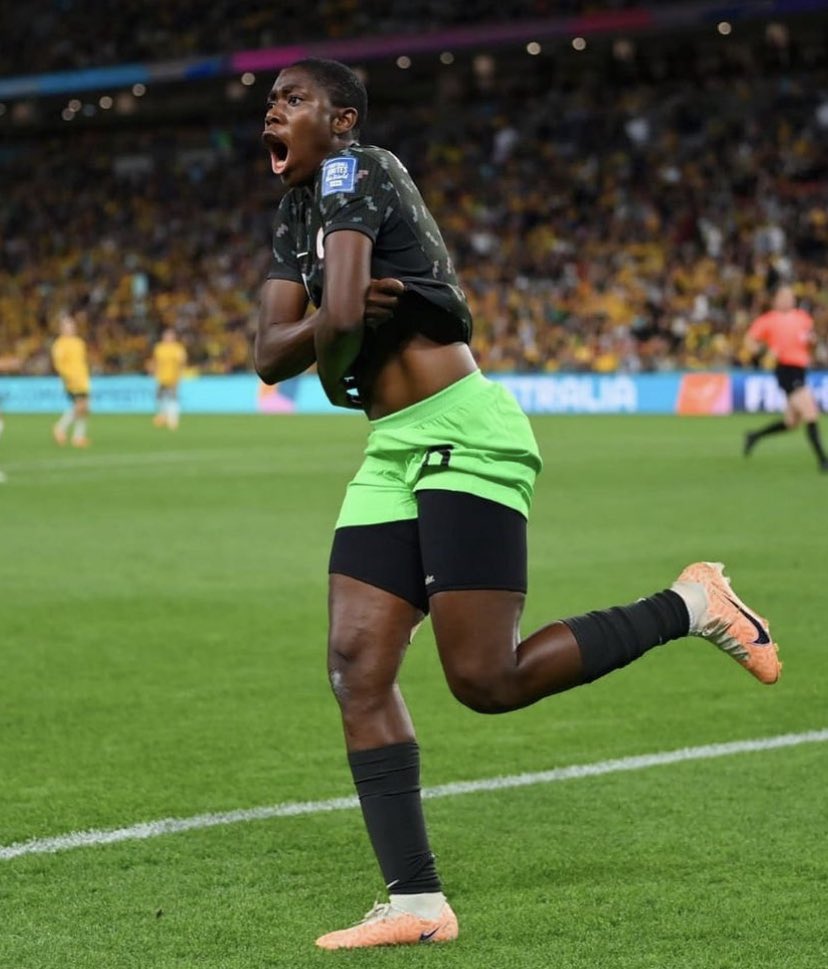 Postsubman's tweet image. - World Cup: “Why my dad is not happy” - Super Falcons forward - Asisat Oshoala.