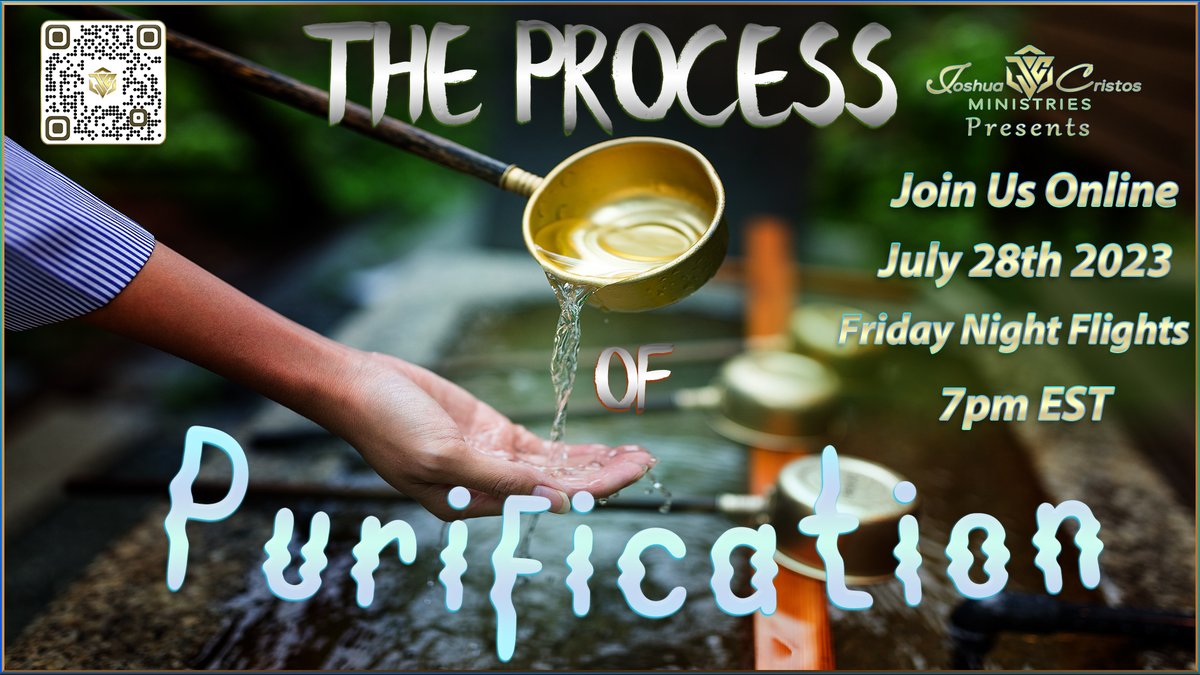 JoshuaCristos's tweet photo. Join me this evening at 7pm EST for Friday Night Flights. Tonight, we discuss the importance &amp; the PROCESS of PURIFICATION. 
Watch: https://t.co/ZQdua0tX61

ADD A REMINDER/CALENDAR!

Music provided by @elevationrhythm &amp; Elizabeth Rosa
https://t.co/uMycbOCGBG #Jesus #love #grace https://t.co/50NTUl8JrY