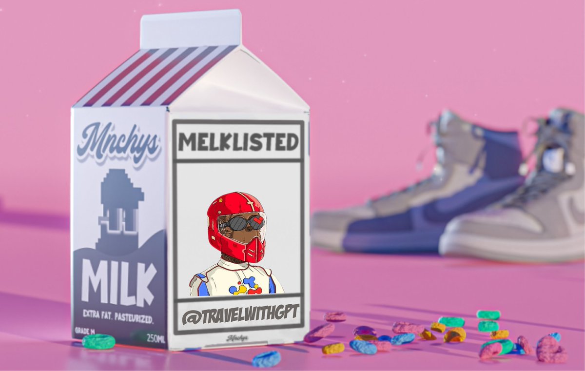MelkyBot's tweet photo. 🥛Welcome to the MelkList: @TravelWithGPT https://t.co/mvbv81RZJU