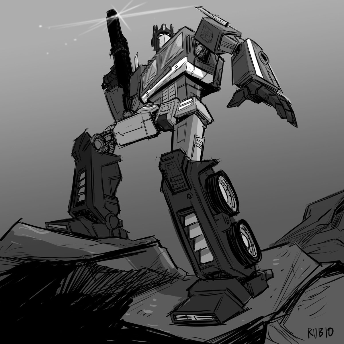 Bobby_Rubio's tweet image. HAPPY BIRTHDAY #PeterCullen!

Had to do a #drawing #Sketch for the OG #OptimusPrime! Peter Cullen is the voice of my childhood and I want to wish him a very wonderful Birthday!

Once again, this is just #FanArt
#Transformers 

Happy Friday and have a great weekend everybody!