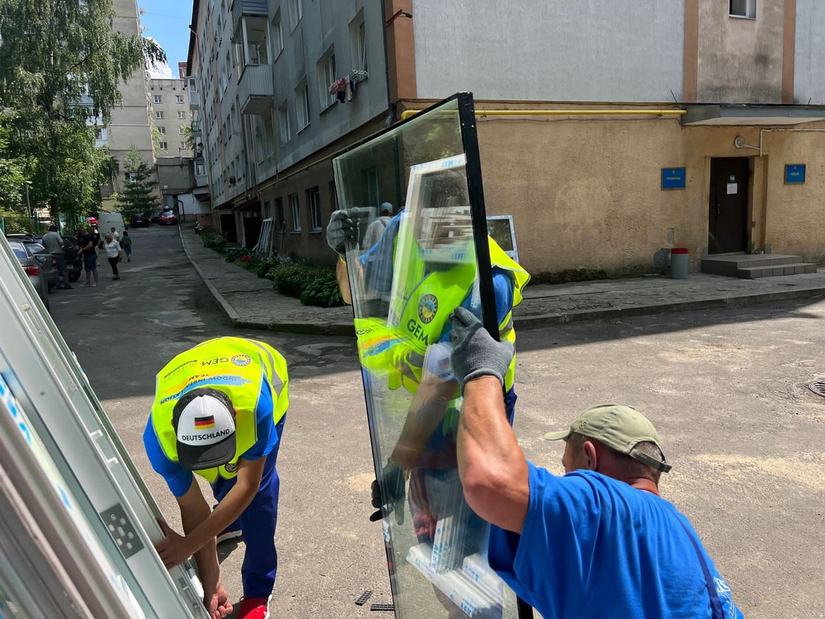 GEMmissions's tweet image. Global Empowerment Mission and The Howard G. Buffett Foundation Ukraine Window Replacement Program Goal: 100,000 Windows This Year #GEM #HGBF #Ukraine