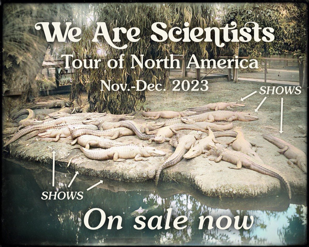 We Are Scientists tweet media