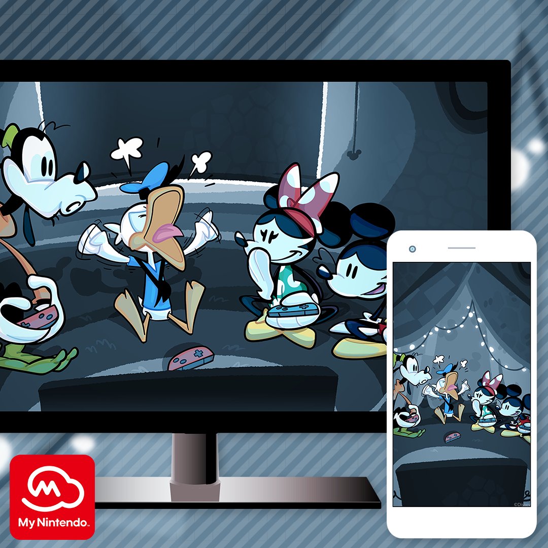 NintendoAmerica's tweet photo. Bring the fun of #DisneyIllusionIsland to your desktop and smart devices with these digital wallpapers from #MyNintendo.

https://t.co/L4lqZ3M9DW https://t.co/x1pAleSYjV
