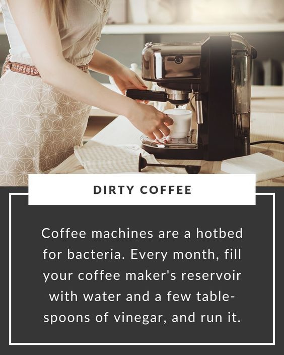 Keep your coffee fix machine clean ☕️