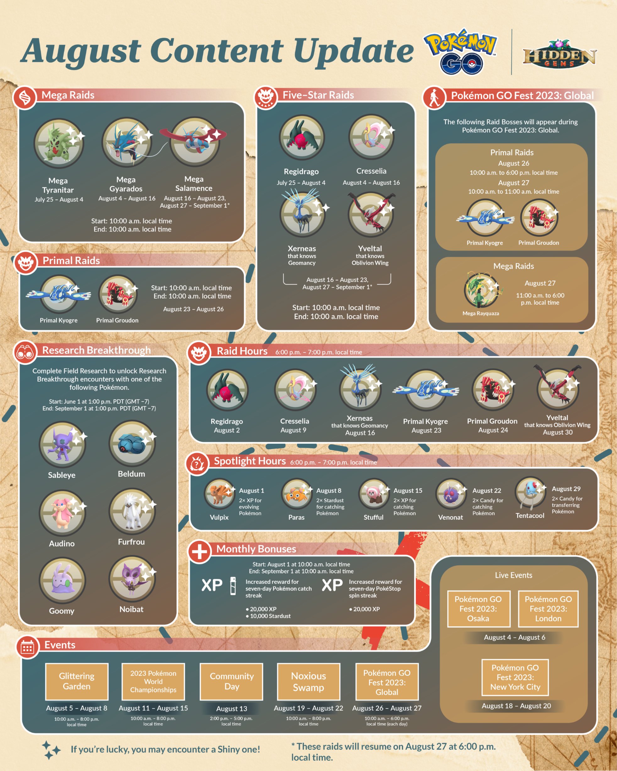 Massively on the Go: Planning your Pokemon GO December 2023