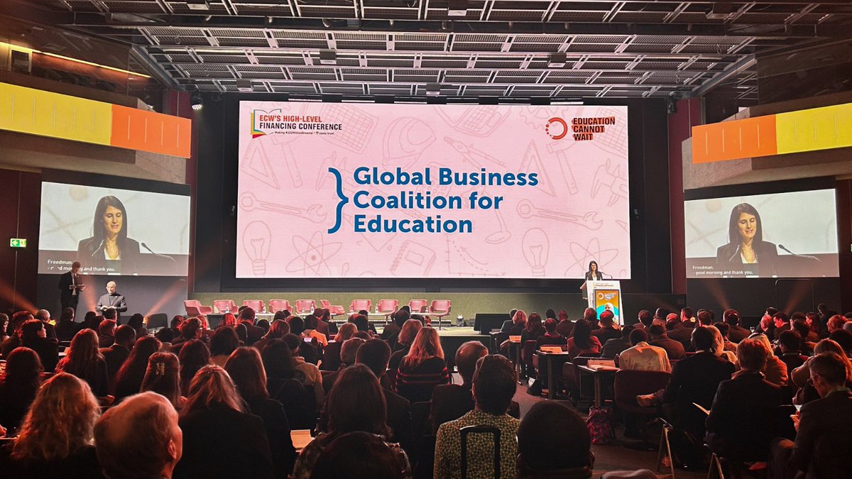 'A strong ESG strategy is linked to higher profitability and return on investment.' @ESFriedman11 explains how your organization can change lives by investing in #education and joining our coalition: bit.ly/3KdeJoc With thanks to the @BHPFoundation for their support.