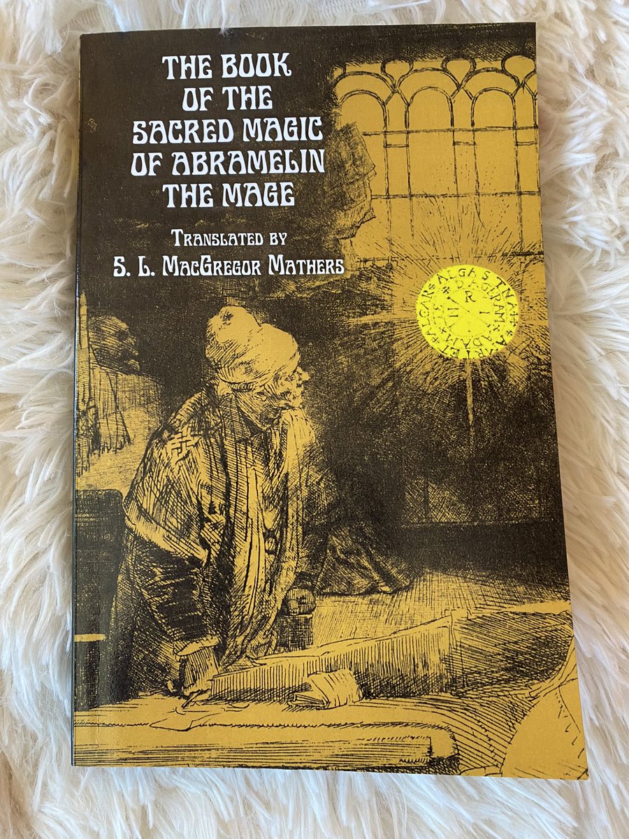 Mosquit0Hawk's tweet image. I just finished The Book of the Sacred Magic of Abramelin the Mage translated by SL MacGregor Mathers

This is the magic system Aleister Crowley adapted for his own system. 

Fascinating!

#books #Occult #magik