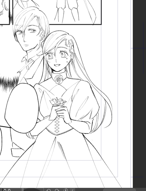trying to finish the main inks for this chapter since i completely forgot that my deadline was actually this monday...ugh...