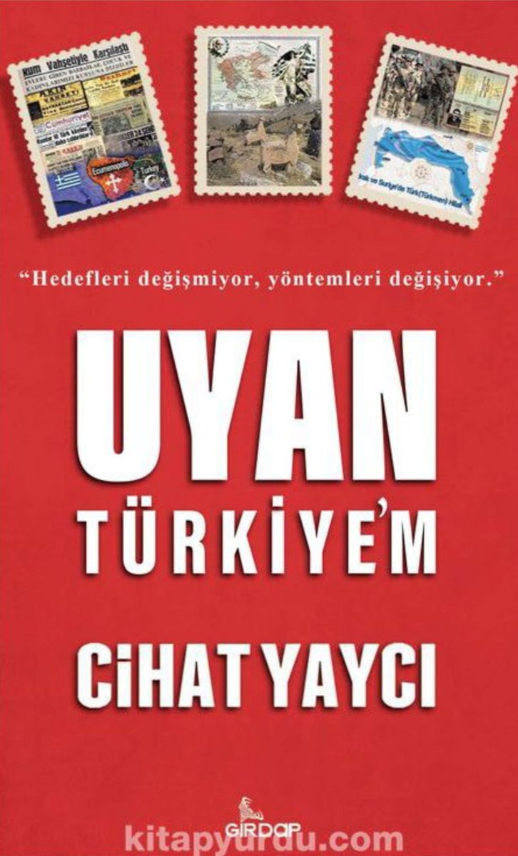 🔴 Cihat Yaycı'nın 'UYAN TÜRKİYE'M'adlı son kitabı,Türkiye'nin karşı karşıya olduğu tarihsel ve güncel tehditleri, tehlikeleri ve fırsatları siyaset üstü bir anlayışla tüm boyutlarıyla ele alıyor ve öneriler ortaya koyuyor. 📌Kitabın yazara ait gelirleri TÜRKDEGS’in burs fonuna