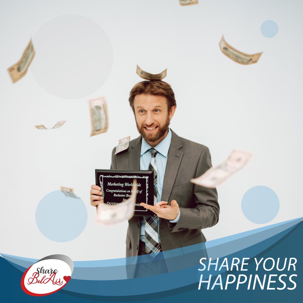 BelAirOC's tweet photo. Remember that with Share BelAir you can win incredible prices, just for sharing your happiness with others. More information in: https://t.co/YTmZ18G290 #referral #ShareBelAir #BelAirOwnersCircle https://t.co/NRpHt4mGQw