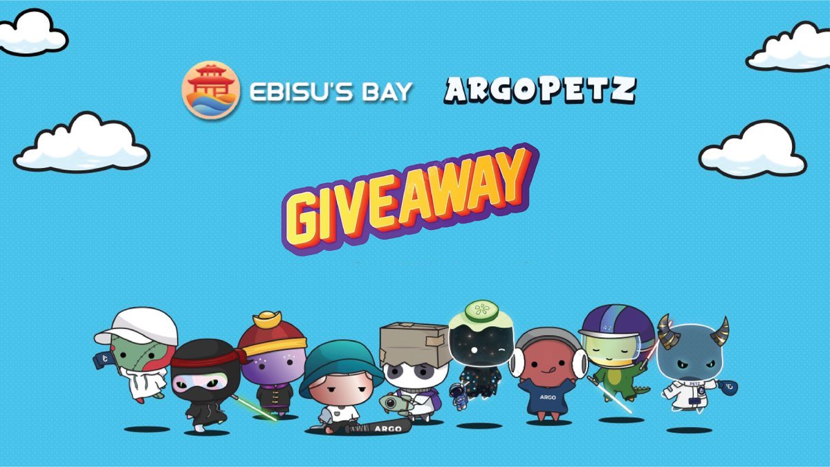 EbisusBay's tweet photo. Our partnership with @ArgoProtocol strengthens🤝

#CROFam it's giveaway time👑

Win🏆
3x 125 $FRTN
1 Spaceship NFT
1 Argopetz NFT

Rules💎
1⃣Follow @EbisusBay + @ArgoProtocol 
2⃣Like, RT &amp; Tag 2 friends

Petz's faction will receive 10 listing points for 2 weeks🔥

#CronosChain🎣 https://t.co/VTHM1mVlyx