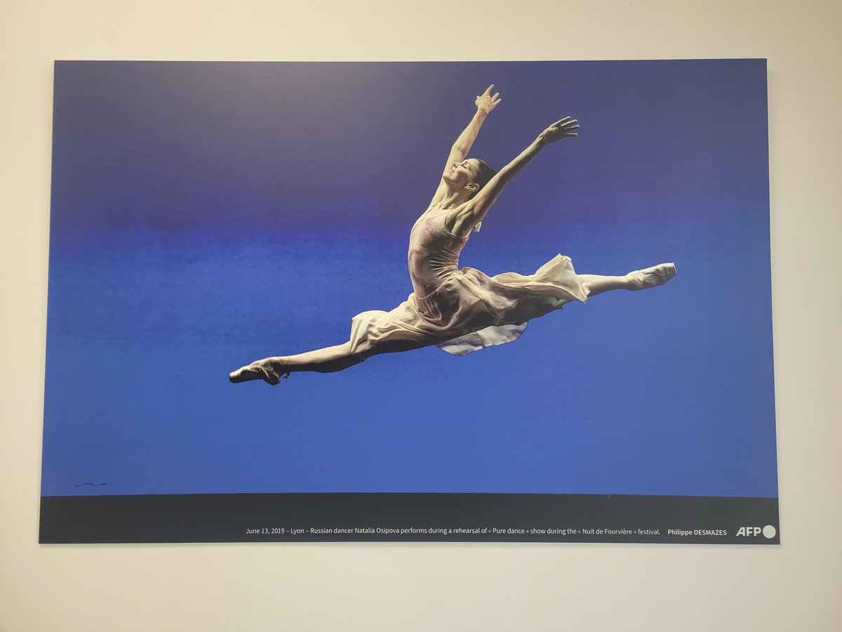 Rana Moussaoui (@moussrana) on Twitter photo Last day <a href="/AFP/">AFP News Agency</a> culture departement Excited to be joining the team of deputy editors in chief. Bidding farewell to 5 wonderful years as performing arts reporter with this photo of ballet star Natalia Osipova that hangs on our wall. In memory of <a href="/AFP/">AFP News Agency</a> photographer Philippe Desmazes Last day <a href="/AFP/">AFP News Agency</a> culture departement Excited to be joining the team of deputy editors in chief. Bidding farewell to 5 wonderful years as performing arts reporter with this photo of ballet star Natalia Osipova that hangs on our wall. In memory of <a href="/AFP/">AFP News Agency</a> photographer Philippe Desmazes