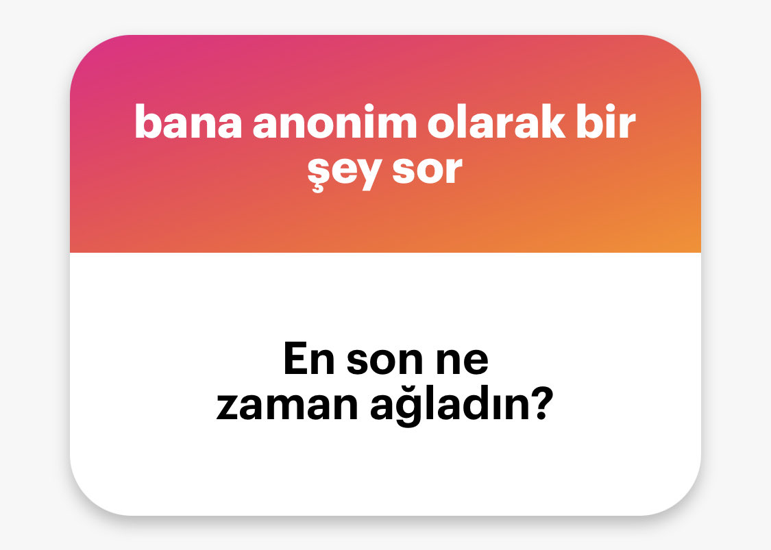 Bir kaç gün önceydi sanırım. “Gözyaşını küçümseyenin acısıda  olmaz sevincide.” Cümlesini getirdi aklıma bu soru.