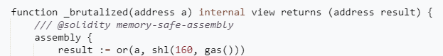 Diving into the Pond0x smart contract by <a href="/Pauly0x/">PAULY</a> , $PNDX there's a curious function called _brutalized. 

Imagine giving someone your home address, but they add random numbers to it each time. 

In this contract, when you try to send or receive the $PNDX token, the _brutalized