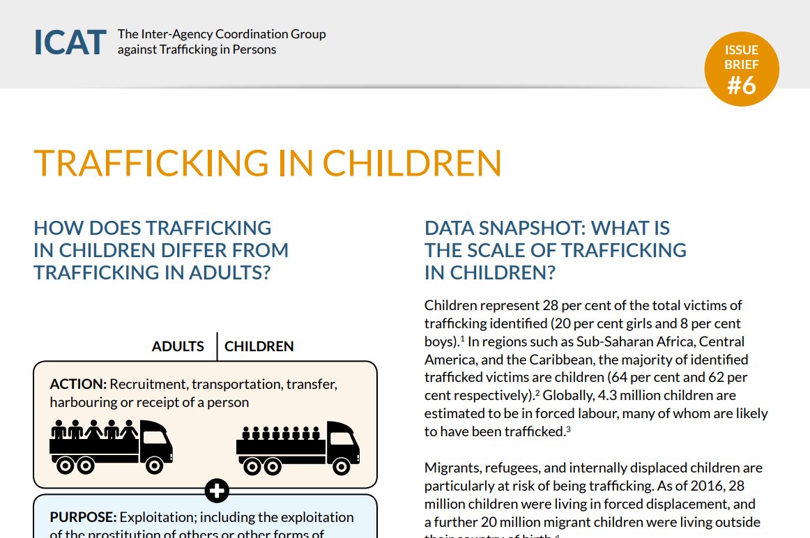 July 30 is World Day Against Trafficking. But for the millions of trafficked children urgent action is needed every day! Learn more about what can make a difference👉🏾: bit.ly/3KkpwNk #EndHumanTrafficking #SDG16 #ChildProtection