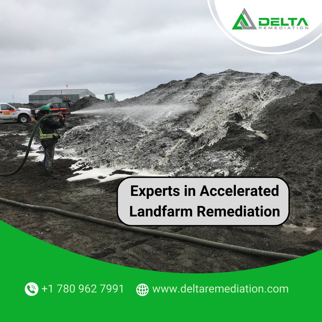 Delta Remediation's expert team harnesses microbes for rapid Landfarm #Remediation, transforming polluted soil into reusable materials. Learn our state-of-the-art, eco-friendly techniques on our website!

#deltaremediation #bioremediation #CleanEarth #EnvironmentFirst